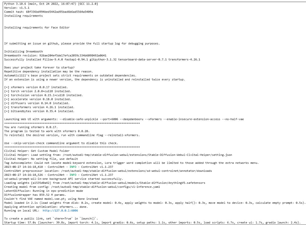 Stable Diffusion(一):AI绘画AutoDL平台云端部署插图18 image-20230827141730563