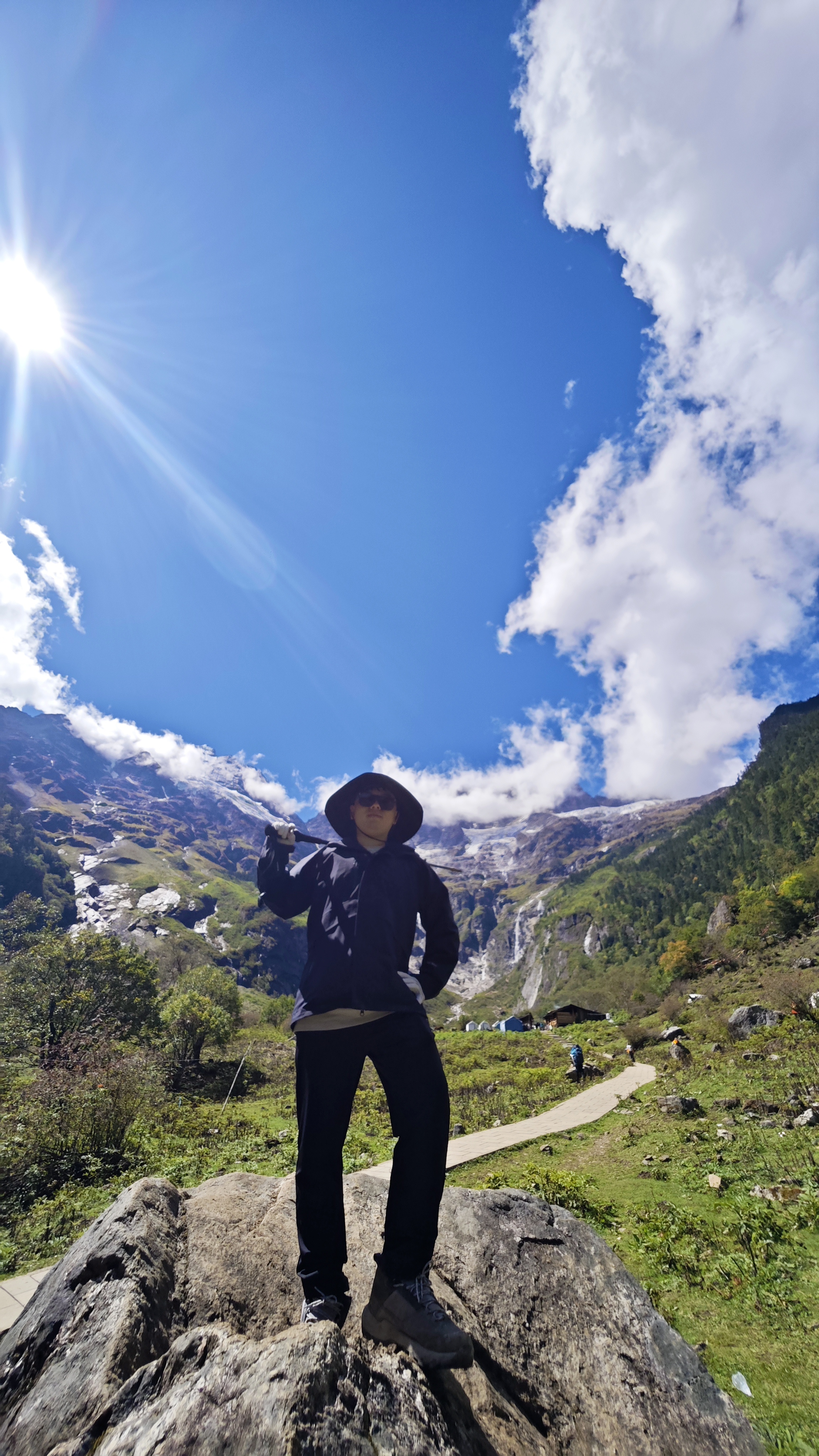 雨崩神瀑线水泥路——新手友好路线